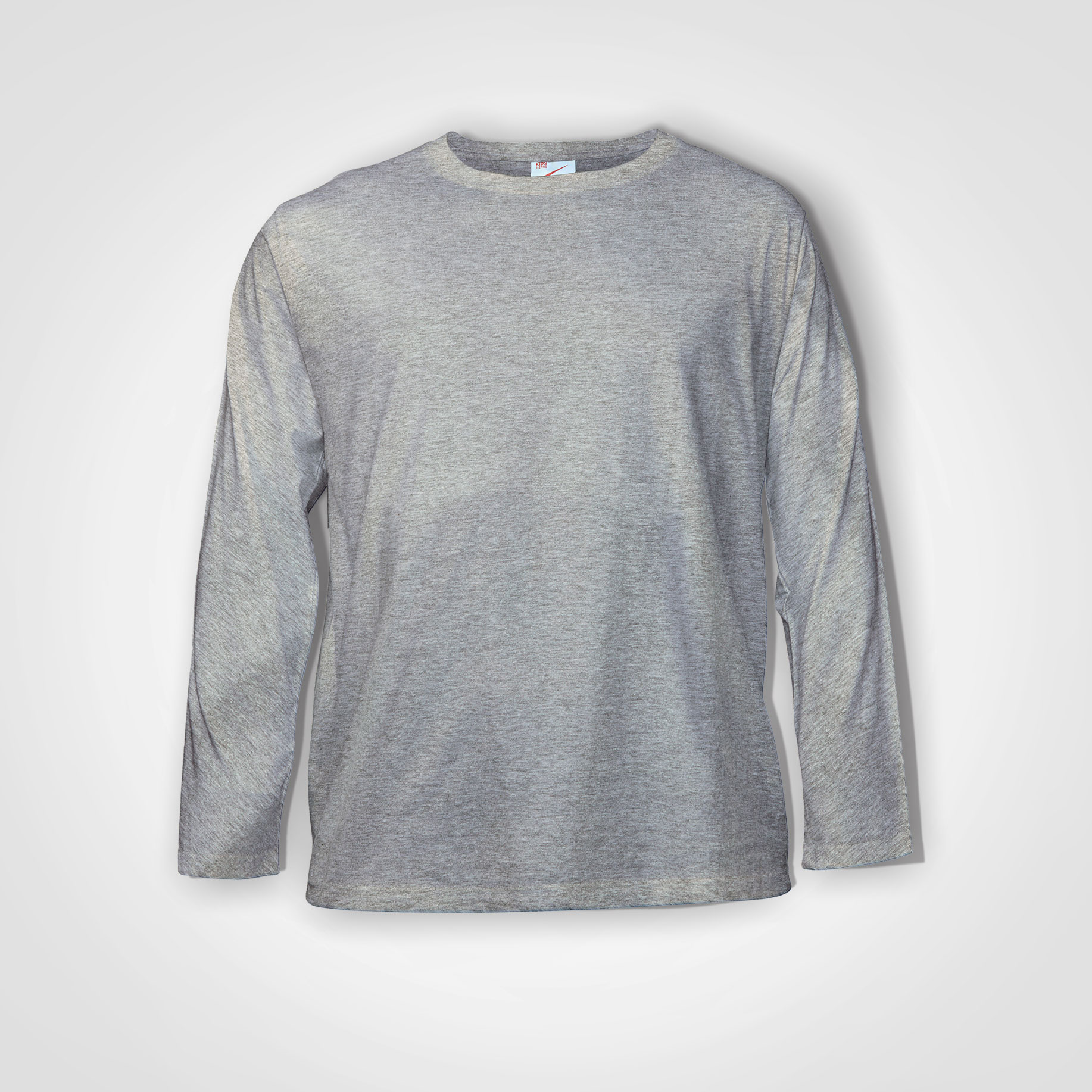 Kids-Long-Sleeve-T-Shirt-Grey-Melange