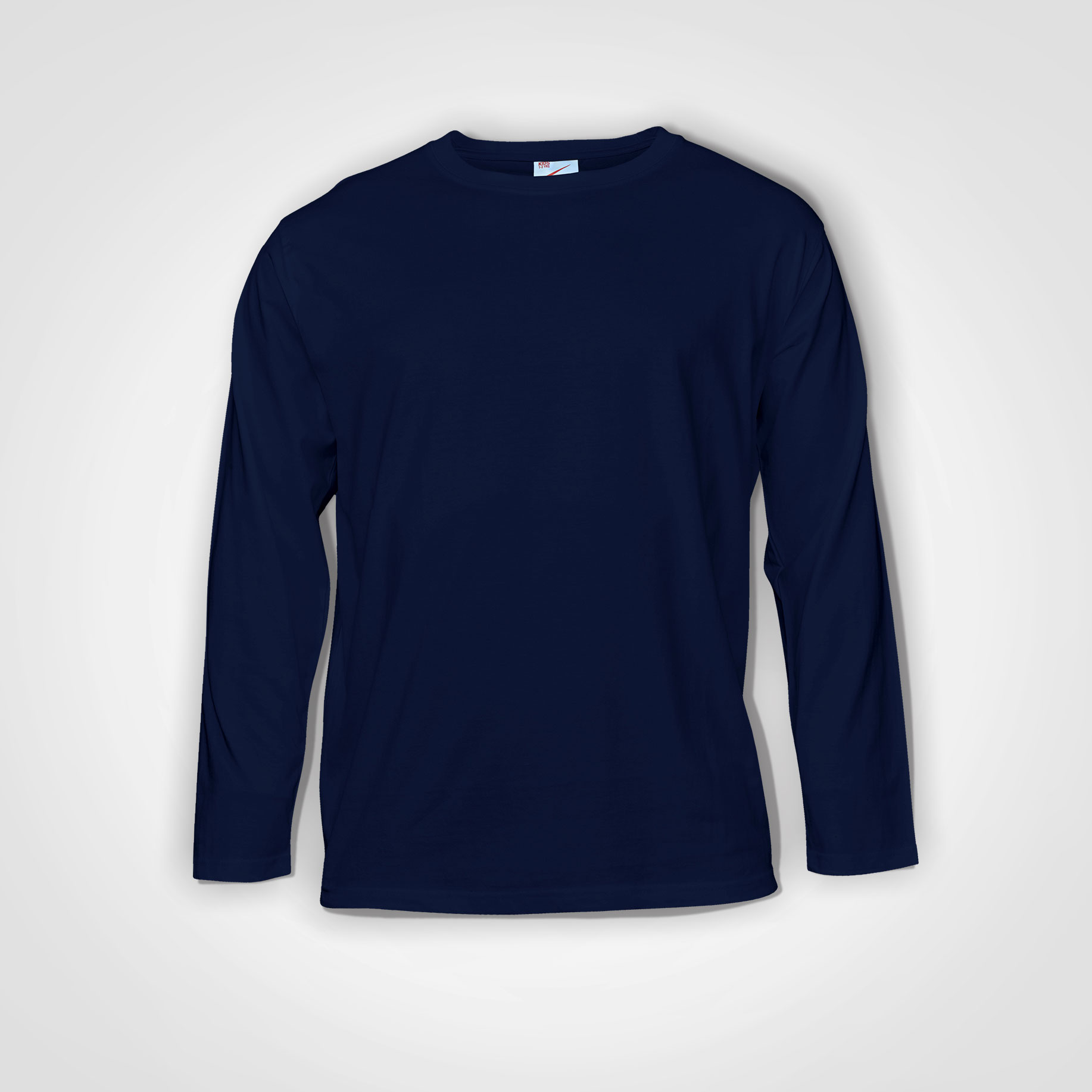 Kids-Long-Sleeve-T-Shirt-Navy