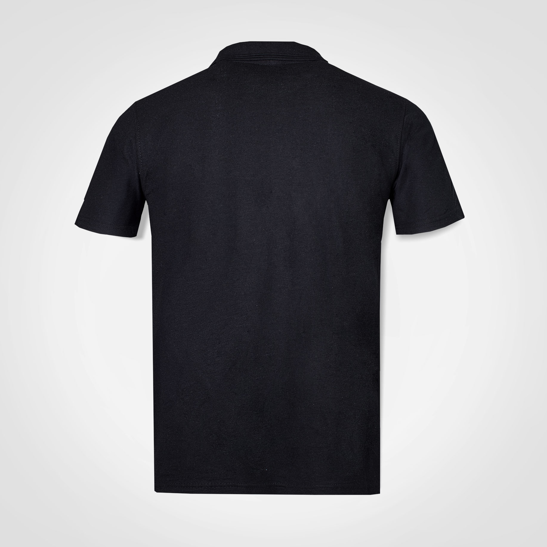 Mens-Golfer-Black-Backview