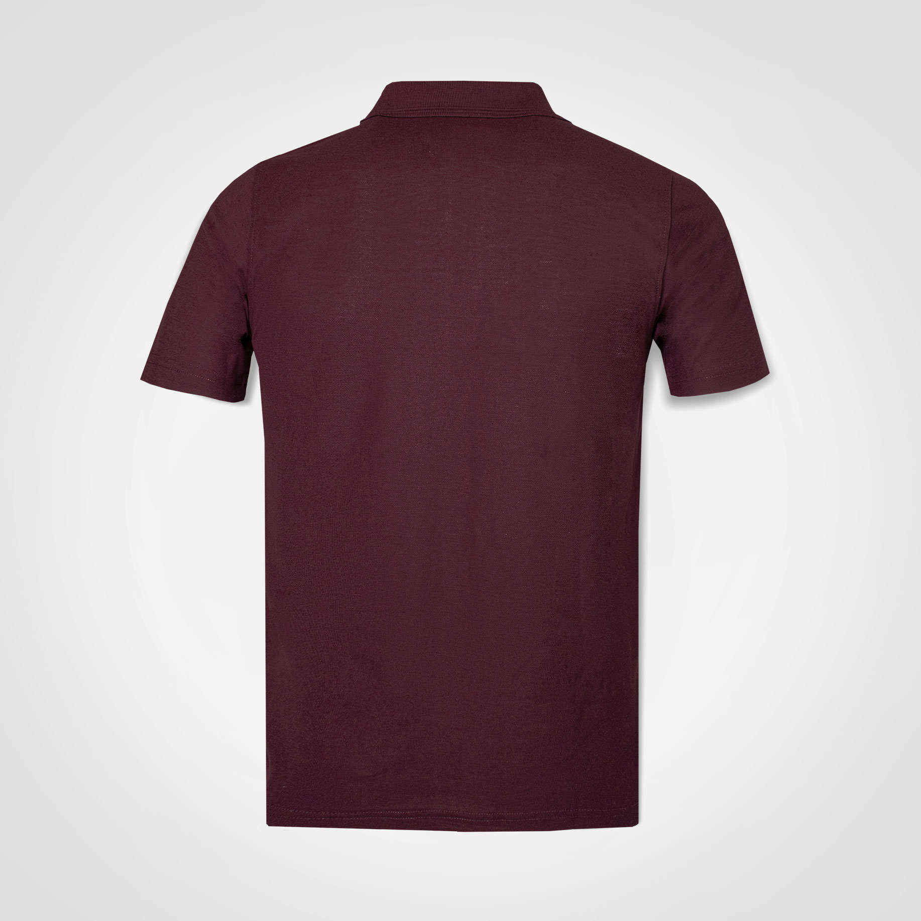 Mens-Golfer-Burgundy-Backview