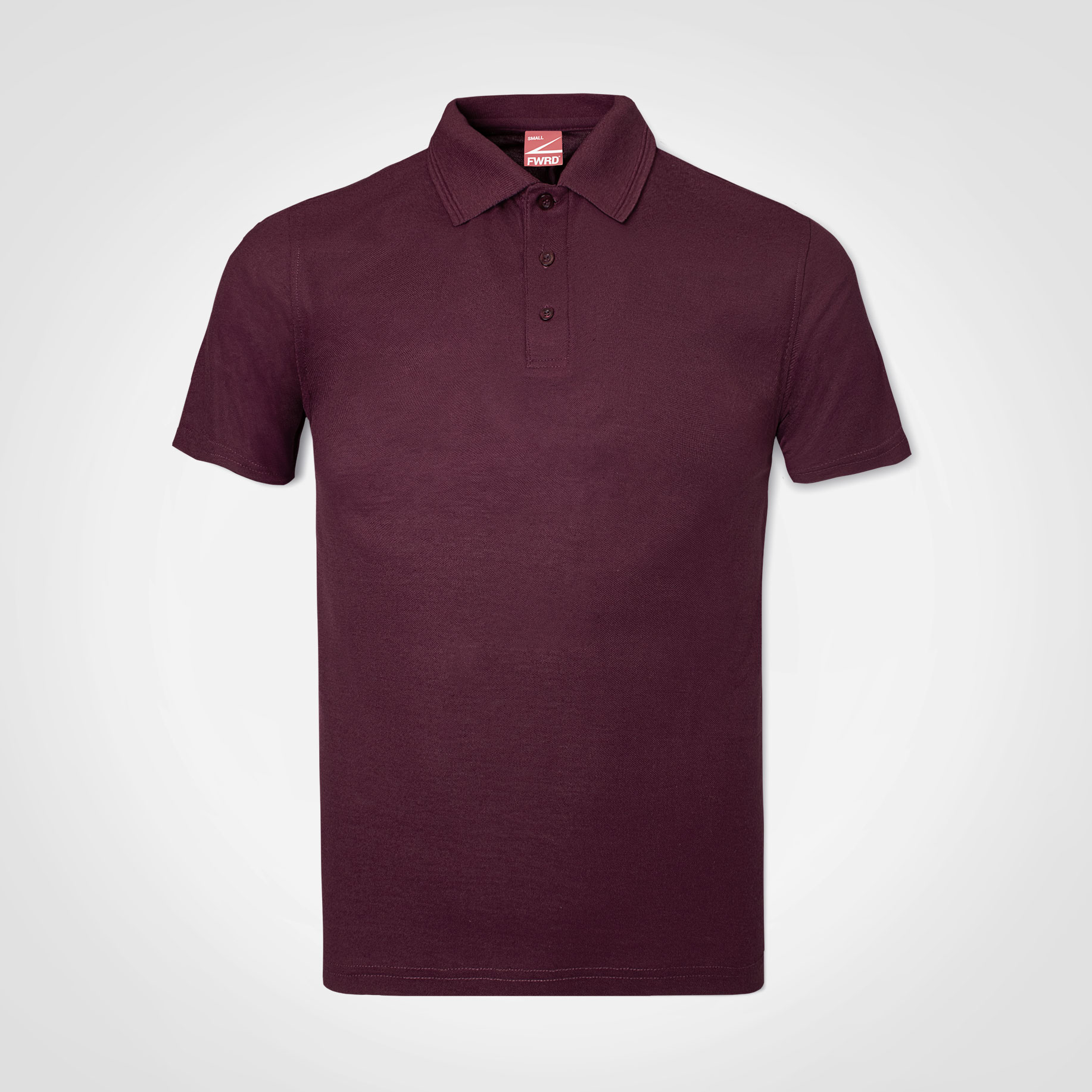 Mens-Golfer-Burgundy-Front