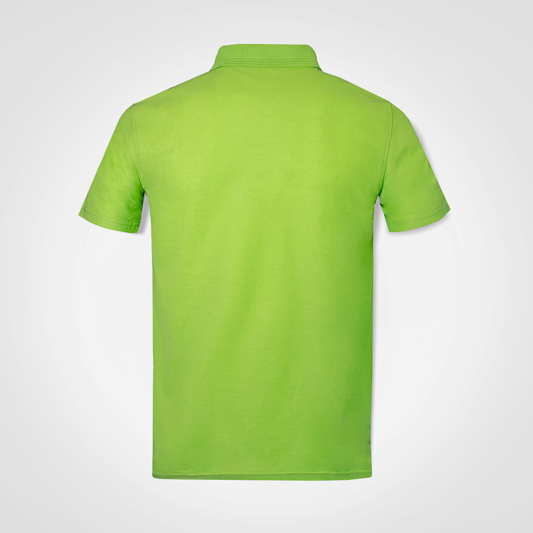 Mens-Golfer-Lime-Backview