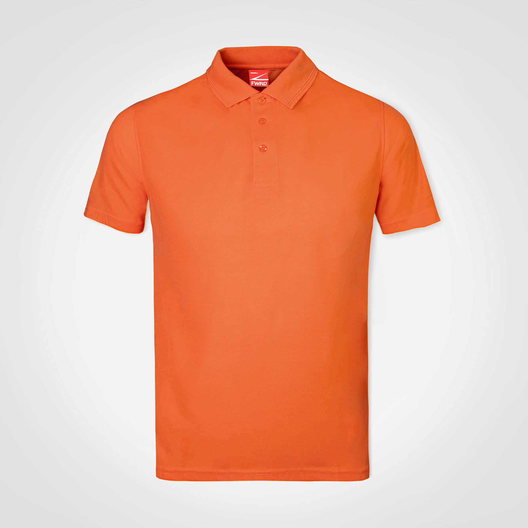 Mens-Golfer-Orange-Front