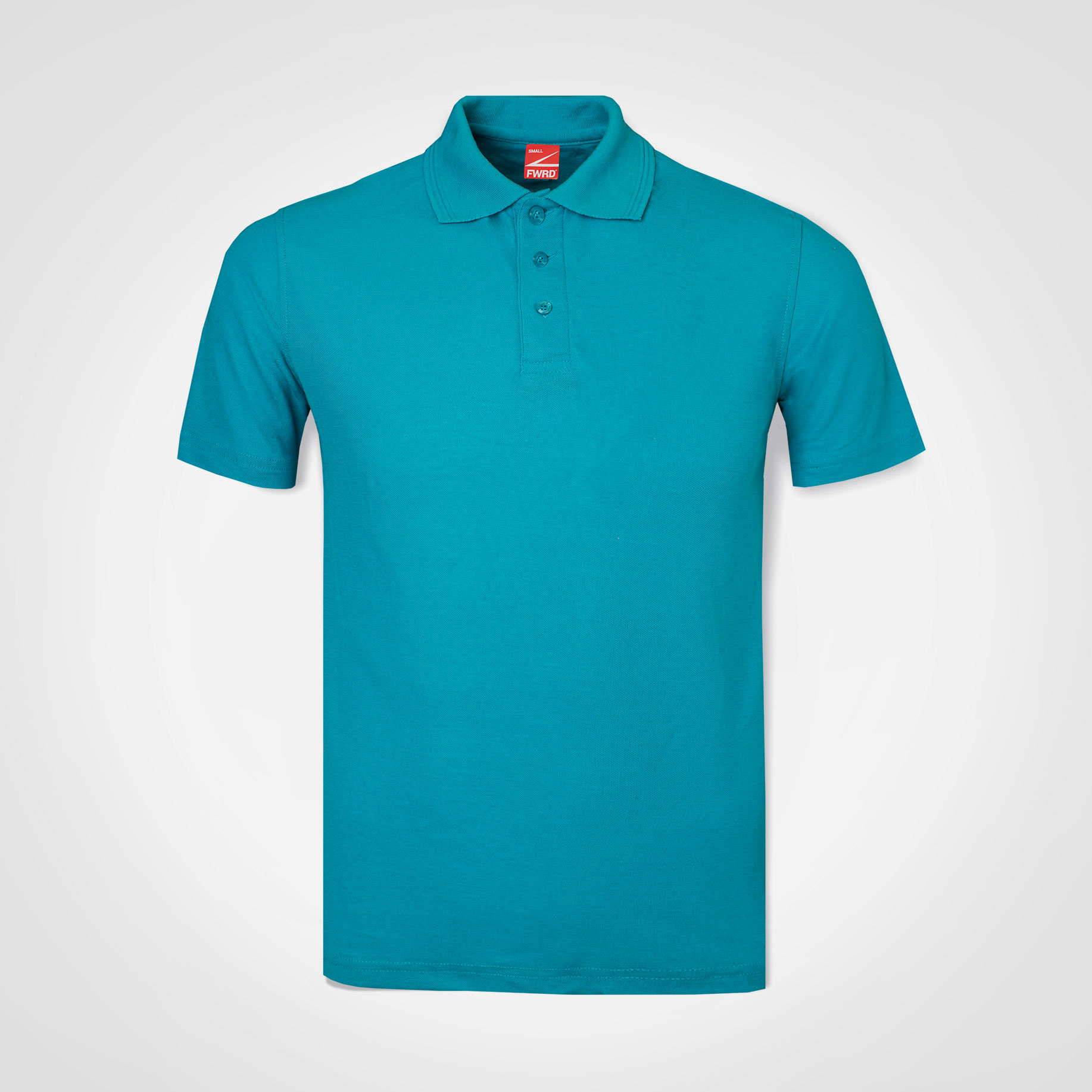 Mens-Golfer-Turquoise-Front