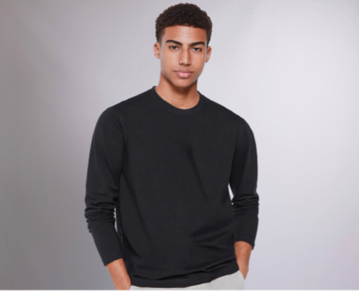 Mens Long Sleeve Model