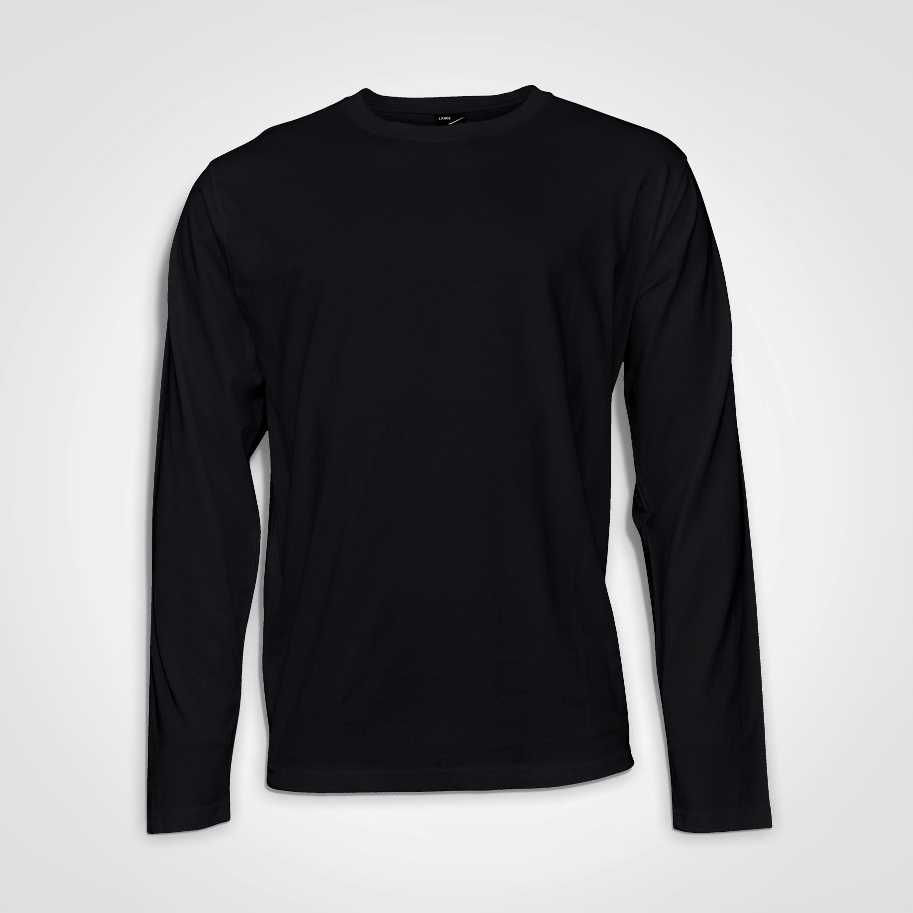 Premium-Long-Sleeve-T-Shirt-Black