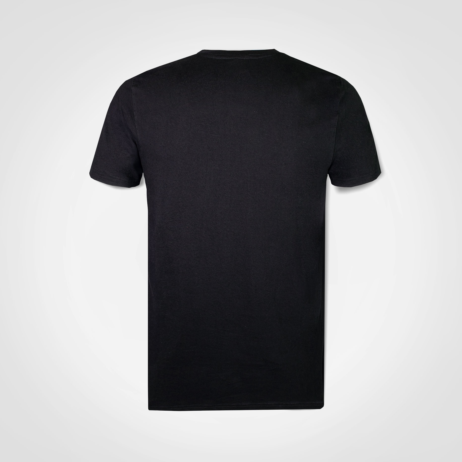 Premium-T-Shirt-Black-Backview