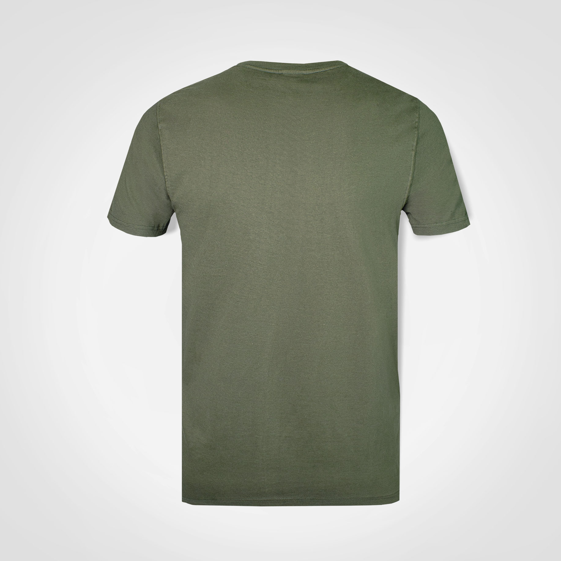 Premium-T-Shirt-Olive-Backview.